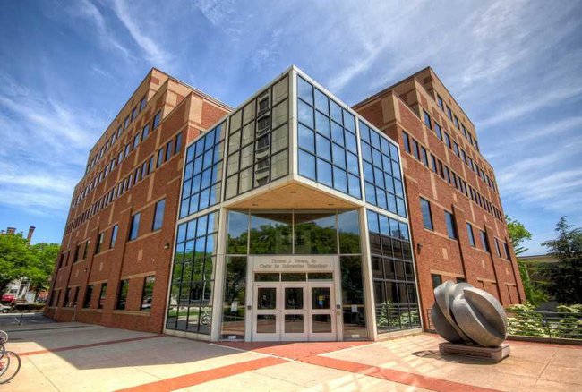 Photo of the CIT elevator exterior